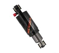 Yuanpgky Sistema di sospensione ammortizzatore ad aria, 125-200 mm, lunghezza regolabile, ammortizzatore posteriore per bicicletta, con viti di installazione, per mountain bike pieghevoli (150 mm)