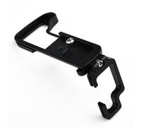 Yuanpgky Staffa a L per fotocamera a sgancio rapido per O-MD E-M1 Mark II con foro di espansione da 1/4 di pollice, lavorazione CNC, compatibile con sistema di supporto Sirui