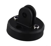 Yuanpgky Staffa di montaggio per computer GPS e ciclocomputer, compatibile con base faro, supporto in plastica nera per bici da strada e mountain bike