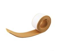 Yuanpgky Striscia isolante antigelo per tubi dell'acqua, 2 m x 8 cm, nastro termico in schiuma per esterni per protezione contro il gelo delle temperature sui tubi dell'acqua (marrone)