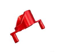 Yuanpgky Supporto per bobina in alluminio per DAIWA per mulinelli da baitcasting STEEZ AIR e ALPHAS Air, per base del piede del freno lavorato a CNC compatibile con modelli SS SV 14 16 20, rosso (2)