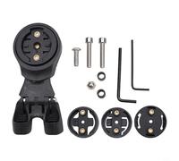 Yuanpgky Supporto per computer da bicicletta per & Rider Series, posizione del gambo regolabile con installazione dall'alto/verso il basso, leggero in nylon/carbonio