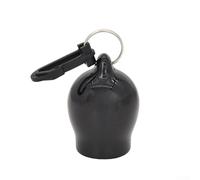 Yuanpgky Tappo antipolvere per bocchino per immersioni subacquee per il secondo stadio, protezione in silicone antipolvere con clip, compatibile con BCD - arancione/giallo/blu/rosa/nero (E)