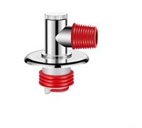 Yuanpgky Tappo di scarico a pavimento, connettore per lavatrice, adattatore per tubo, cromato, in ABS da 32-46 mm, per tubo di scarico della lavatrice da 19-32 mm, per bagno e cucina