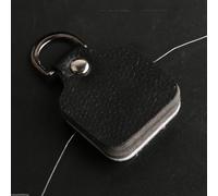 Yuanpgky Toppa per asciugatura mosche secche, per la pulizia di linee in pelle e cotone, con assorbimento dell'acqua e rimozione della polvere, custodia riutilizzabile per mosche, 4,7 x 5,7 cm