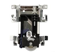 Yuanpgky Vecchio rullo in legno per porte scorrevoli dell'armadio, puleggia laterale per armadio con ruota in nylon e guscio in ferro, per hardware di lunga durata per il miglioramento della casa