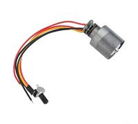 Yuanpgky Ventilatore a bassa tensione senza spazzole 5 A, motore DC 12 V 24 V, compatibile con ingresso 7-24 V, struttura in metallo, 100000 giri/min ad alta velocità per casa e giardino elettrico (DC