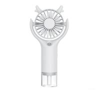 Yuanpgky Ventilatore nebulizzatore ricaricabile, dispositivo di raffreddamento personale con spruzzatore d'acqua, 3 impostazioni di velocità, ventilatore portatile portatile per interni ed esterni