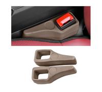 YUANQI 2Pezzi Organizer per Lo Spazio tra Sedile e Console Dell'auto per Audi Q3/Q3 Sportback 2019-2023,Organizzatore Anti-Caduta per Lo Spazio tra Sedile e Console,Brown