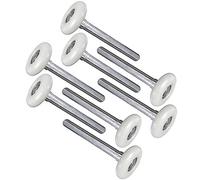 YUANQIAN Rotoli resistenti per porta del garage in nylon 6200ZZ, 11, con cuscinetti a sfera da 12,1 cm, stelo da 12,1 cm (set da 8)