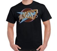 YUANROU Blakes 7 Distressed T-Shirt Graphic Tee Printed Shirt Short Sleeve for Mens Blacks