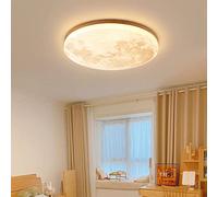 YUANSHIHUI Plafoniera LED ultrasottile rotonda per camerette lampada da camera Lampada da soffitto a vento nordico Plafoniere di personalità creativa Apparecchio di illuminazione per studio guardaroba