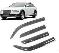 YUANXJUN Deflettori Aria Auto Deflettore Pioggia per Audi A4 B8 8K 2008 2009 2010 2011 2012 2013 2014 2015 2016,Kit deflettori Visiera Finestrino Laterale Visiera Sun Pioggia Guard Ombra Scudo.