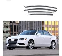 YUANXJUN Deflettori Aria Auto Deflettore Pioggia per Audi A4 B8 B9 2010-2019,Kit deflettori Visiera Finestrino Laterale Visiera Sun Pioggia Guard Ombra Scudo.