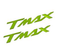 YuanXuanNa TMAX 2001-2019 Adesivi Decorativi 3D in Resina Epossidica per Moto, Strisce Laterali, Logo Embiem Racing, Verde, Sportivo, Adesivi