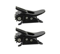 YUANYAO 1 paio di parti di rilegatura for snowboard cinturini con fibbia a cricchetto nera con base in metallo larghezza 24 mm accessori for lo sci