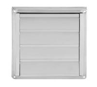 YUANYAO Griglia di Ventilazione in Acciaio Inox da 125 mm, Presa d'Aria Quadrata, Presa d'Aria for asciugatrice, Copertura di Ventilazione, Presa d'Aria for Ventilatore