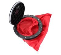 YUANYAO Kit di Copertura for boccaporto Impermeabile in plastica Nera da 20 cm e 8'' con Borsa portaoggetti for Barche Marine, Kayak, Canoa, Pesca, Attrezzatura, Vela