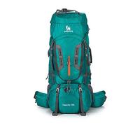 YUANYOULI Supporto in Lega di Alluminio Super Leggero Zaini 80L Nylon Escursione di Campeggio Zaino Grande Borsa Sportiva Esterna di Corsa del Sacchetto,Un Verde