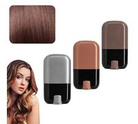 Yuaonew Hair Color Stick & Bosuyo Ultimate Hair Dye Comb - Waterproof, Fast, Portable Concealer Stick for Gray Hair Coverage (3pcs)