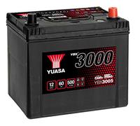 YUASA YBX3005 YBX3000 Batteria SMF 12V 60Ah 500A D23 per OPEL Monterey B (M98)