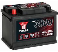 YUASA YBX3078 YBX3000 Batteria SMF 12V 62Ah 550A L2 per VW Taro Pickup