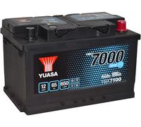 YUASA YBX7100 Batteria Yuasa Efb 65Ah 650 Dx 278-175-175