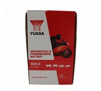 Yuasa batteria 6v B49-6 senza acido 91x83x161mm 8A CC 1,20A per BMW Moto Guzzi Y