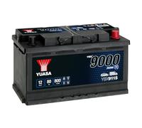 YUASA Batteria 80, Ah 800, A/EN YBX9115 L 317mm B 175mm H 190mm