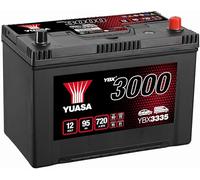 BATTERIA AUTO YUASA YBX3335 95AH 720A 303x174x222mm POLO POSITIVO DX