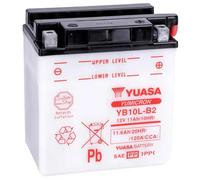 YUASA YUASA Batteria YUASA convenzionale senza acid pack - YB10L-B2 Batteria senza pacco acido, taglia 135 mm