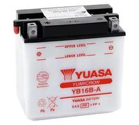 Batteria Yuasa yb16b-a Convenzionale Moto Motore Ricambi Ciclomotore Accessori