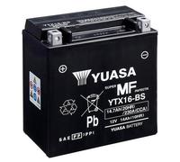 Yuasa - Batteria AGM Ytx16-bs - Senza manutenzione - Pronta per l'uso 212172
