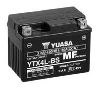 Batteria Yuasa ytx4l-bs Senza Manutenzione Moto Motore Ricambi Ciclomotore