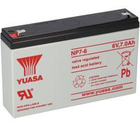 Yuasa Batteria Al Piombo NP7-6 Pb 6V / 7Ah Faston 4,8