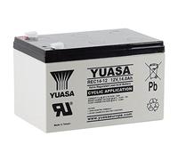 Batteria congiunturali YUASA REC14-12 12V 14Ah misure (mm). Lunghezza: 151 x Larghezza: 98 x Altezza: 98 (sostituisce il modello YPC14-12)
