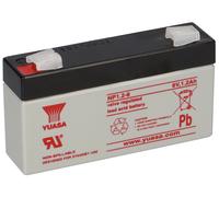 Yuasa Batteria Di Piombo NP1.2-6 Pb 6V 1,2Ah Faston 4,8Mm