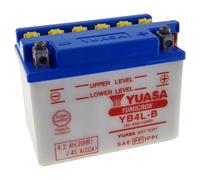 BATTERIA MOTO ORIGINALE YUASA YB4L-B SENZA ACIDO 12V 4AH