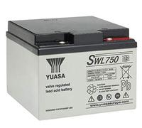 Yuasa - Batteria piombo AGM SWL750 12V 24.4Ah M5 - Unità