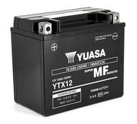 Yuasa Batteria SLA YTX12 AGM Pronta uso per DAELIM SQ 125 S2 FREEWING 2006-2012