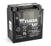 Yuasa Batteria SLA YTX16 AGM per PIAGGIO MP3 400 IE LT 2009-2012