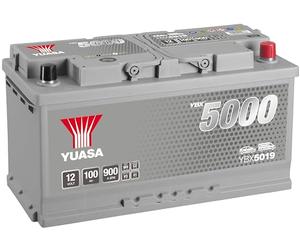 Yuasa - Batteria Yuasa YBX5019 Silver 12 V 100 Ah 900 A