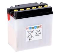 Yuasa, batteria Yumicron per Kawasaki: 73-75 Serie H1 500cc; 1976 KH500-A 500cc.