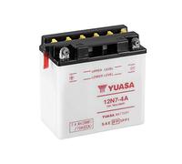 YUASA YUASA Batteria YUASA convenzionale senza acid pack - 12N7-4A Batteria senza pacco acido, taglia 135 mm