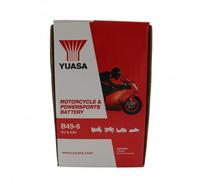 YUASA BATTERIE B49-6 aperto senza acido