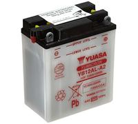 Yuasa Batteria YB12AL-A2 Aperto senza acido, 12V, 12.6 Ah, 150A, 13.4 x 8 x 16 cm