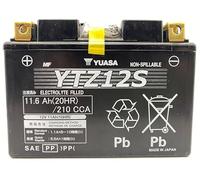 Yuasa battery YTZ12S | Batteria di ricambio da moto per HONDA SilverWing T 400 2009-2010