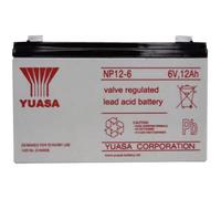 E_0001_2480375 Yuasa Yuasa NP12-6 Acido piombo (VRLA) 12000mAh 6V batteria ricar