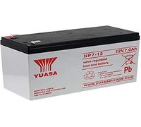 Yuasa NP7-12 Batteria al piombo, 12 V, 7.0 Ah, 15.1 x 9.75 x 6.5 cm