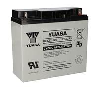 Yuasa REC22-12B Pb - Batteria al piombo, 12 V, 22 Ah, resistente ai cicli, M5
